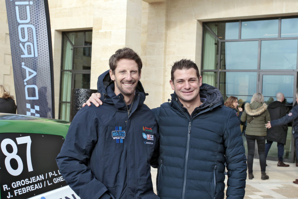 Présentation du team DA RACING à Chateau Pavie.